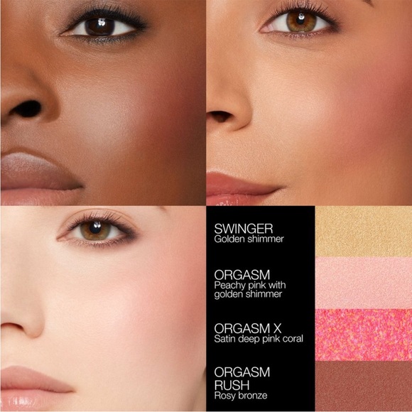 NARS Orgasm Four Play Blush Quad - Picture 4 of 12